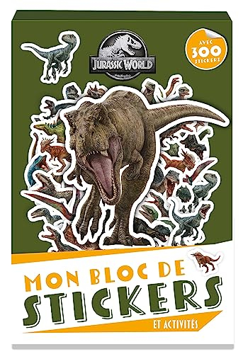 Jurassic World : Mon bloc de stickers et activités