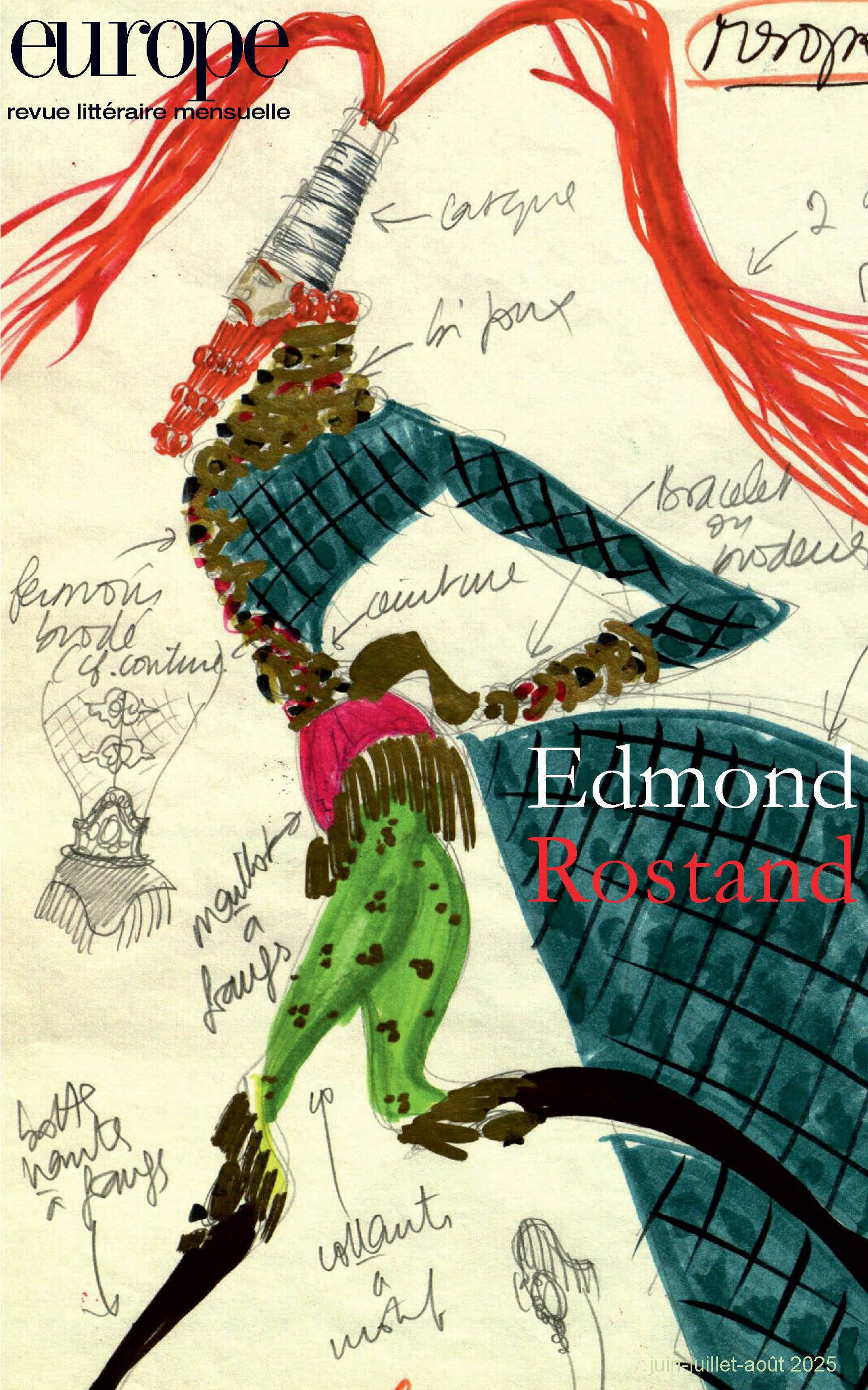 Europe, n° 1154-1155-1156. Edmond Rostand