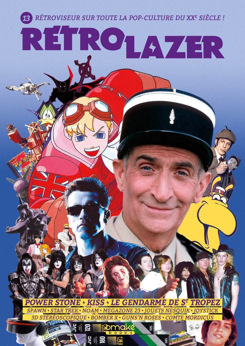 Rétro lazer : rétroviseur sur toute la pop-culture du XXe siècle !, n° 13. Power Stone, Kiss, Le gen