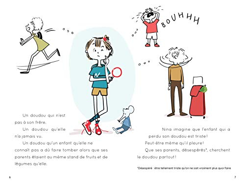 Nina, agent secret du quotidien. Le doudou perdu