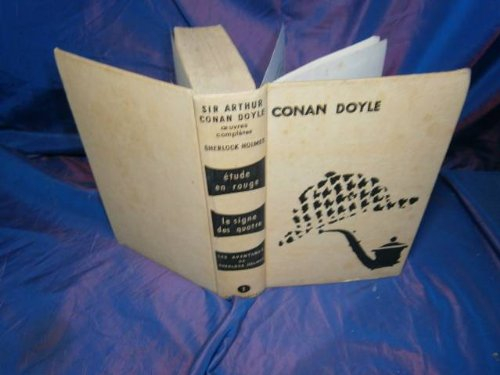 oeuvres complete tome 1 etude en france, le signe de quatre les aventures de sherlock holmes