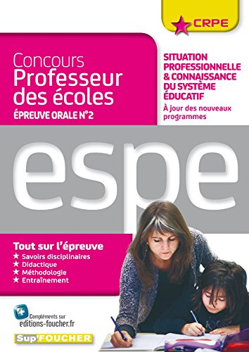 Concours professeur des écoles, épreuve orale n° 2 : situation professionnelle et connaissance du sy