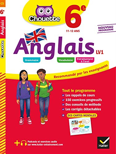 Anglais LV1 6e, 11-12 ans : A1 vers A2