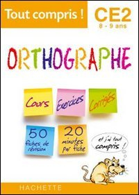 Orthographe CE2, 8-9 ans