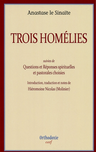 Trois homélies