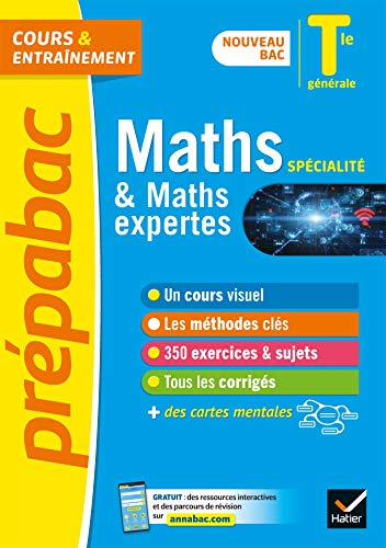 Maths spécialité & maths expertes, terminale générale : nouveau bac