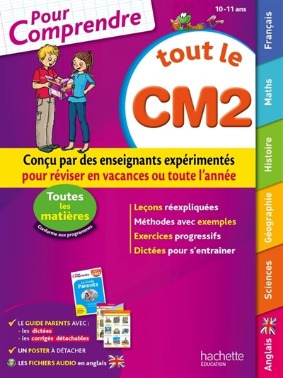 Tout le CM2, 10-11 ans : toutes les matières