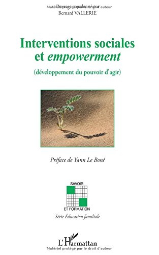Interventions sociales et empowerment (développement du pouvoir d'agir)