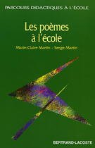 Les poèmes à l'école : une anthologie