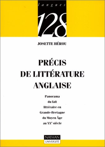 Précis de littérature anglaise