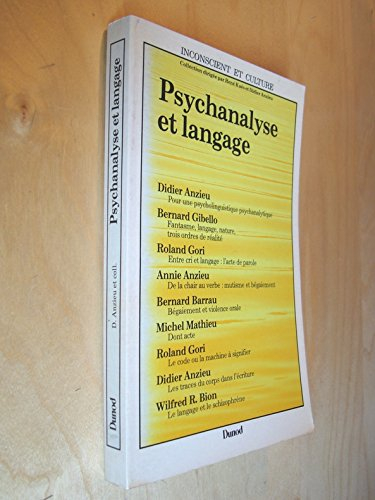 psychanalyse et langage