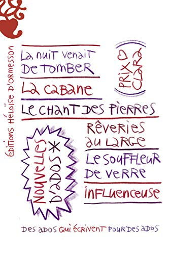 Nouvelles d'ados : des ados écrivent pour des ados : prix Clara