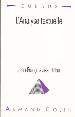 L'analyse textuelle
