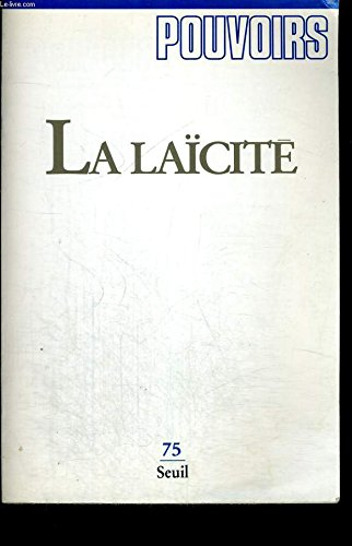 Revue politique et parlementaire, n° 974. Laïcité