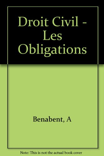 Droit civil / les obligations