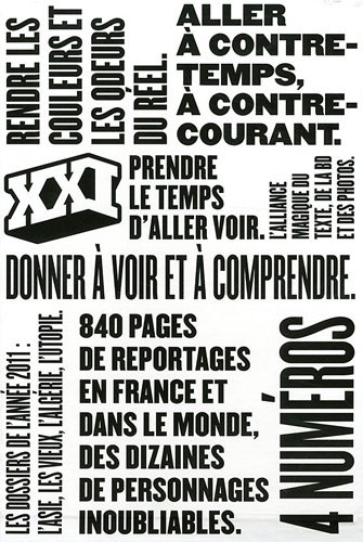 XXI : Coffret 4 volumes 2011 : N° 13 à 16