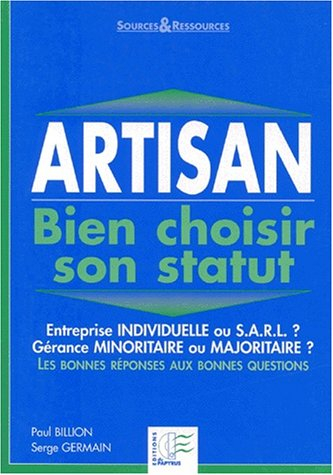 Artisan : reconsidéré son statut