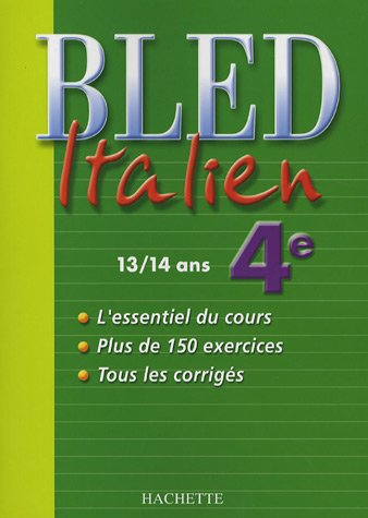 Bled italien 4e, 13-14 ans