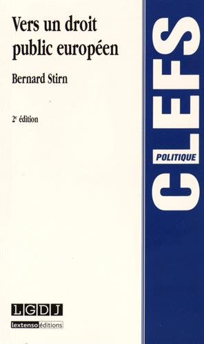 Vers un droit public européen