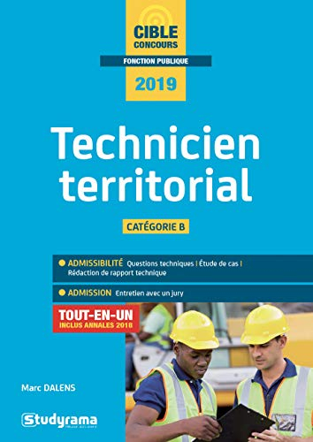 Technicien territorial : catégorie B : concours 2019