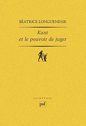 Kant et le pouvoir de juger