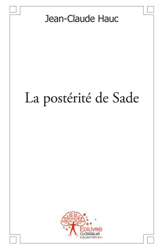 La postérité de Sade