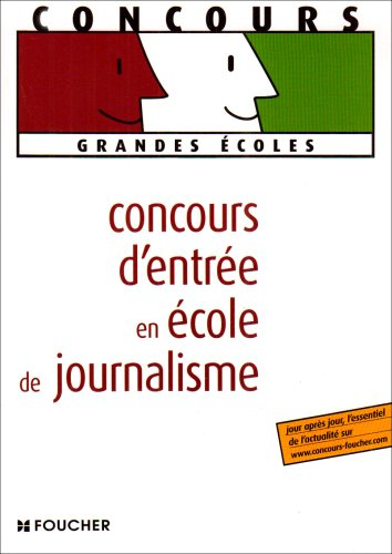 Concours d'entrée en école de journalisme