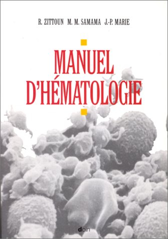 Manuel d'hématologie