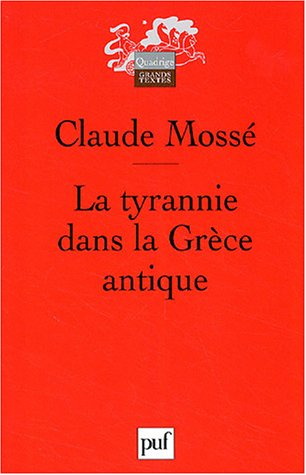 La tyrannie dans la Grèce antique