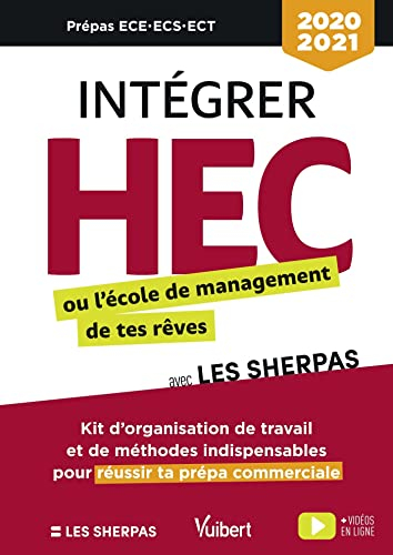 Intégrer HEC ou l'école de management de tes rêves avec les Sherpas : kit d'organisation de travail 