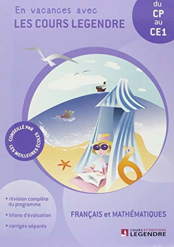 Cahier de vacances, du CP au CE1