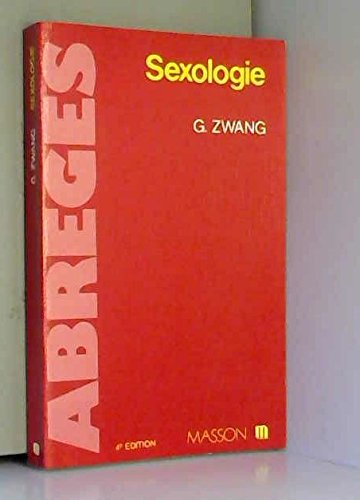 sexologie. 4ème édition