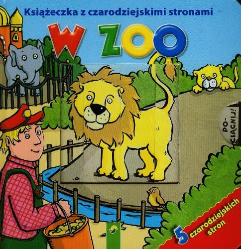 ksiazeczka z czarodziejskimi stronami w zoo