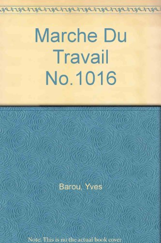 Le marché du travail : structure et fonctionnement