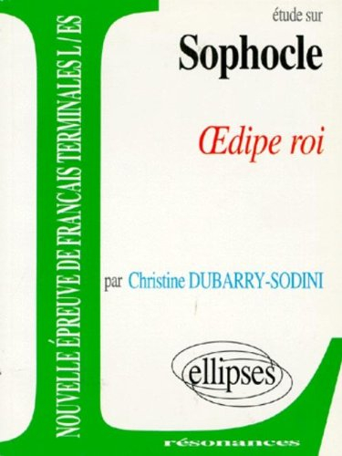 Etude sur Sophocle : Oedipe roi