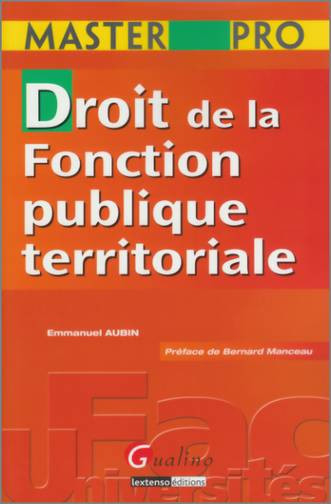 Droit de la fonction publique territoriale