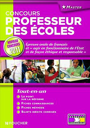 Concours 2011 professeur des écoles : présentation de la préparation d'une séquence d'enseignement e