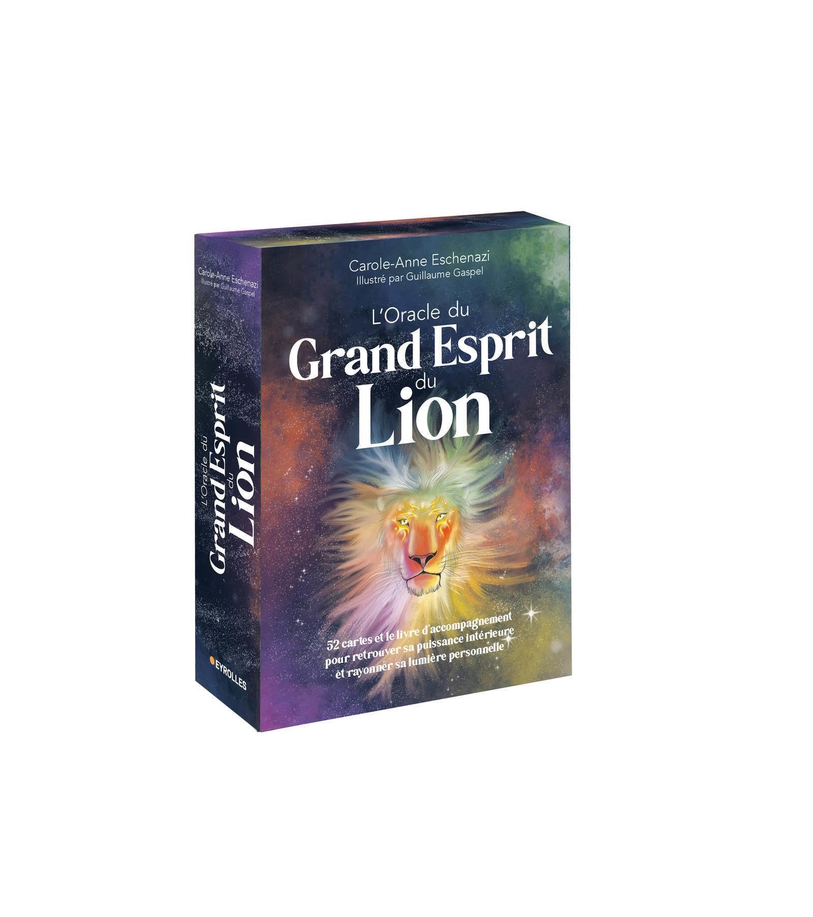 L'oracle du grand esprit du lion : 52 cartes et le livre d'accompagnement pour retrouver sa puissanc