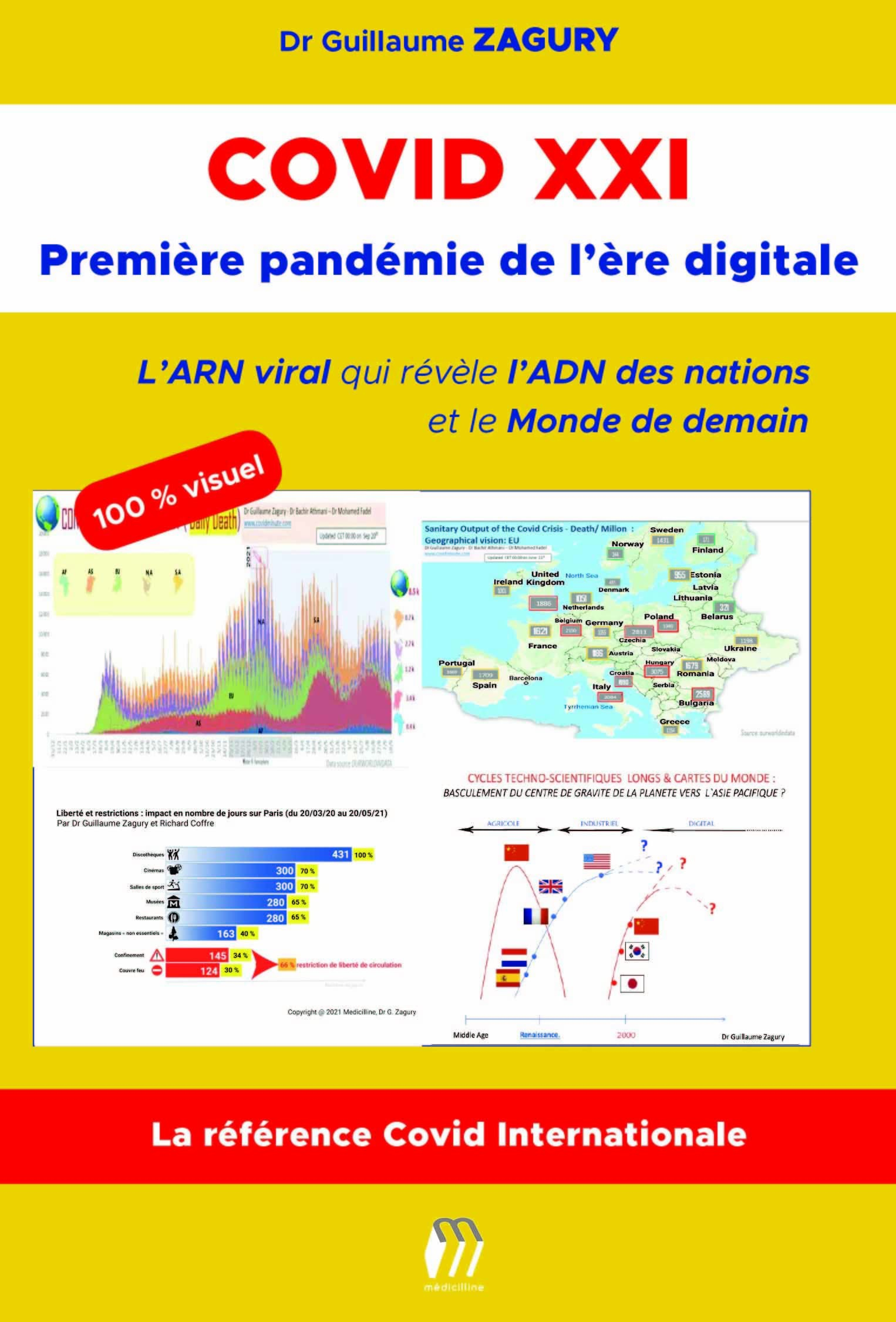 Covid XXI : première pandémie de l'ère digitale : l'ARN viral qui révèle l'ADN des nations et le mon