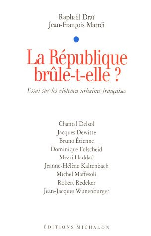 La république brûle-t-elle ? : essai sur les violences urbaines françaises