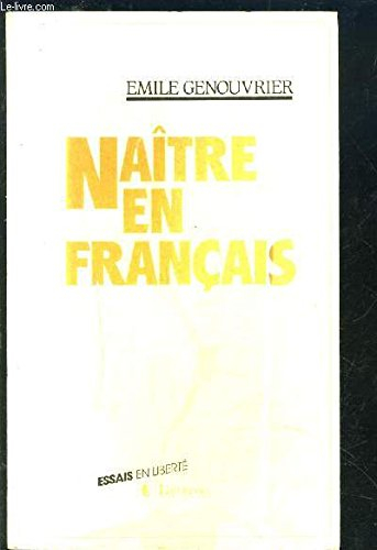 Naître en français