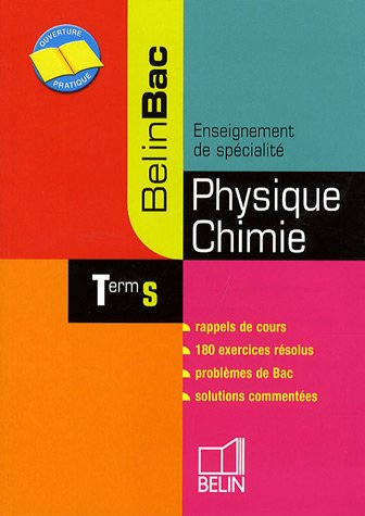 Physique-chimie terminale S, enseignement de spécialité