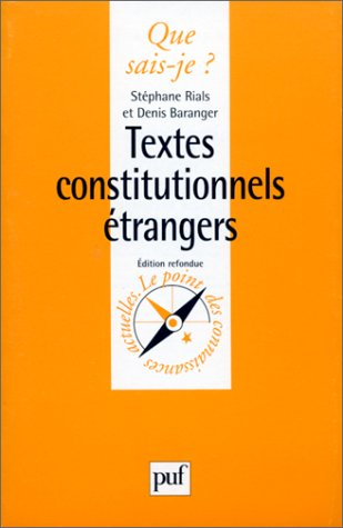 textesconstitutionnels étrangers