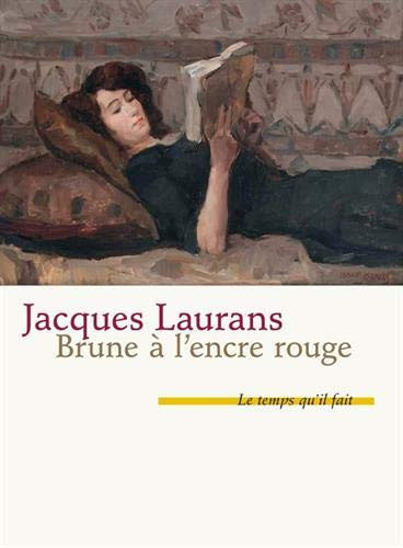 Brune à l'encre rouge