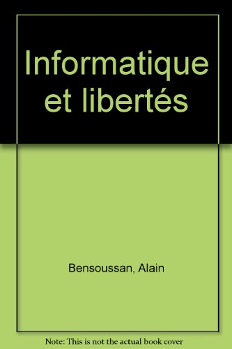 Informatique et libertés