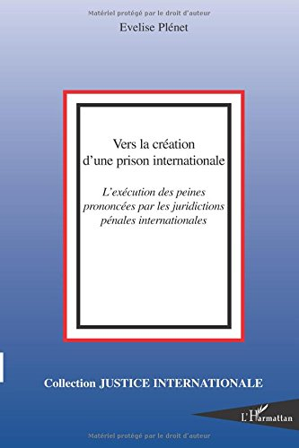 Vers la création d'une prison internationale : l'exécution des peines prononcées par les juridiction