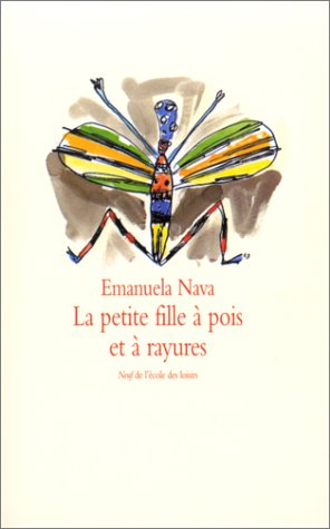 La petite fille à pois et à rayures