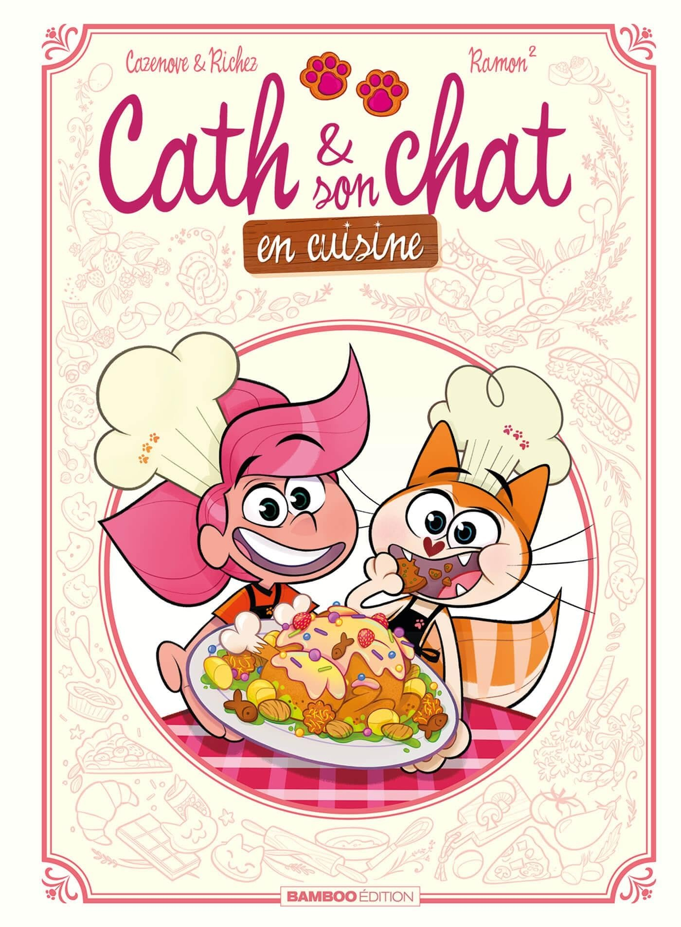 Cath & son chat en cuisine