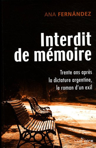 Interdit de mémoire : (Fragmentos de una memoria)
