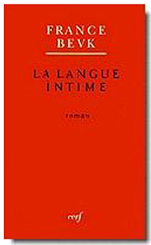 La langue intime